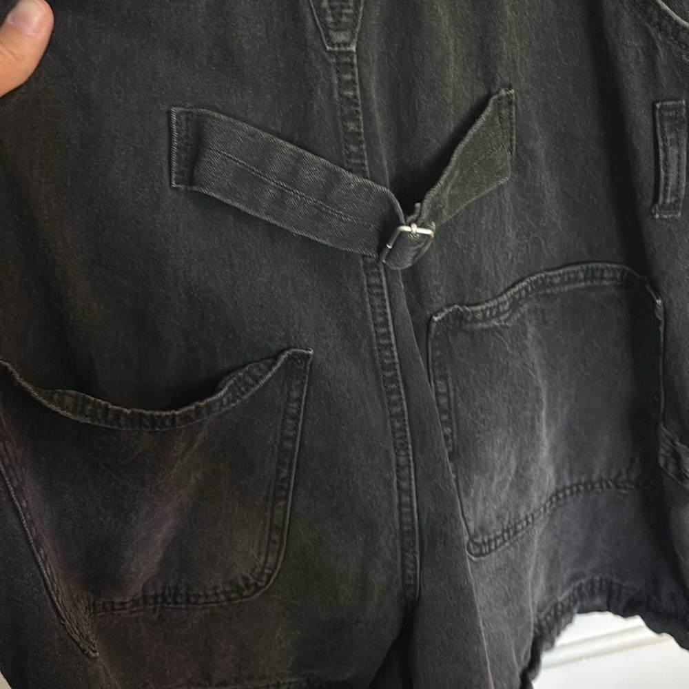 No Boundaries Black Denim Jacket - Picture 5 of 5
